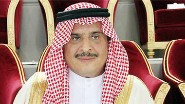 عبدالله بن مساعد يهنئ الأمير سلطان بن فهد على جائزة الاتحاد الآسيوي