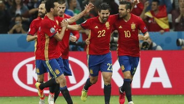 يورو 2016 .. إسبانيا تتخطى تركيا بسهولة وتتأهل إلى دور الـ16