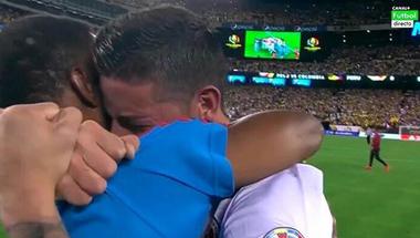 بالفيديو: رودريجيز يبكي بعد قيادة كولومبيا لتأهل غاب 12 عاما