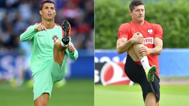 يورو 2016 .. مقارنة بين رونالدو وليفاندوفسكي قبل مباراة البرتغال وبولندا