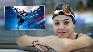 يُسرى مارديني السباحة السورية اللاجئة التي ستُشارك في الأولمبياد