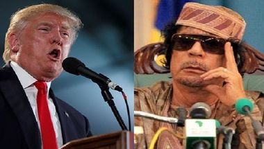 ترامب: جمعت أموالا كثيرة من القذافي