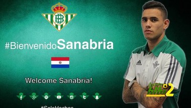 ريال بيتيس يرحب بالوافد الجديد أنطونيو سانابريا !