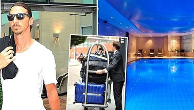 إبراهيموفيتش يغير فندقه بسبب غياب المسبح