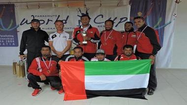 منتخب الإمارات سادس بطولة العالم العسكرية للمظلات
