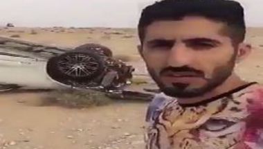 بالفيديو: ماجد المرشدي ينجو من حادث مروع