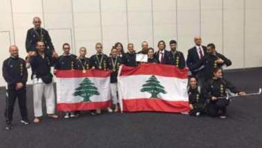 بطولة العالم في الكاراتيه :سبع ميداليات ملونة للبنان