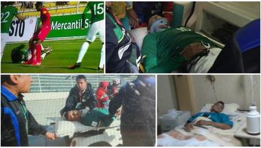 إصابة لاعب بوليفي توقف قلوب الجماهير (فيديو)