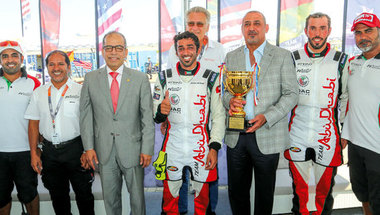 فريق أبوظبي ثالث كأس القارات في منافسات الفورمولا