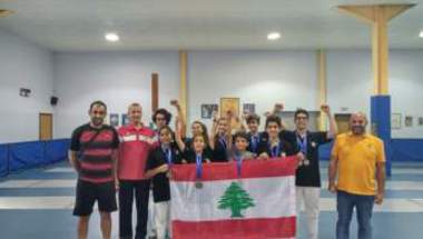 6 ميداليات  جديدة  للبنان في بطولة العرب للمبارزة
