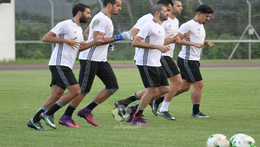 صور: المنتخب الوطني يخوض آخر حصة تدريبية قبل مواجهة تونس