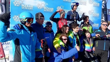 النتائج الكاملة للمرحلة الأولى من بطولة لبنان في التزلج الألبي