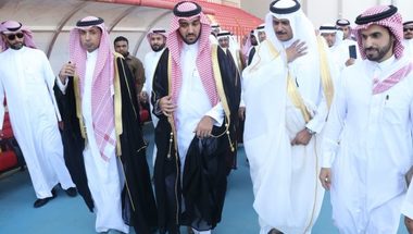 الأمير عبدالعزيز بن تركي الفيصل يفتتح منشأة نادي أحد