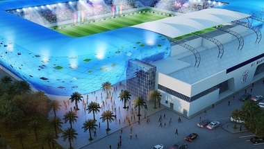 بالصور.. ملعب النصر الجديد في دبي