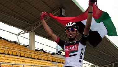 يوسف ميرزا يهدي الإمارات اول ذهبية أسيوية في الدراجات