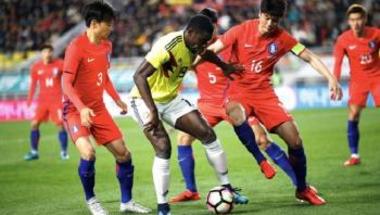 كولومبيا تسقط وديا أمام كوريا الجنوبية