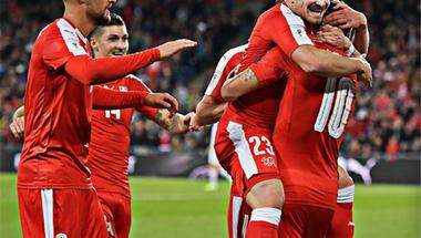 رسميًا.. سويسرا تبلغ نهائيات مونديال روسيا 2018