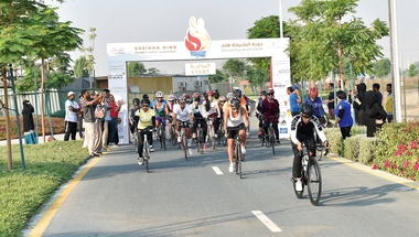 63 دراجة تتنافس في «دورة الشيخة هند للألعاب الرياضية» اليوم