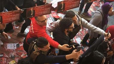 حسام غالي يصل الاهلى للمشاركة في الانتخابات