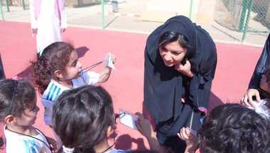 الأميرة ريما تشارك «البراعم» برامج الرياضة المجتمعية