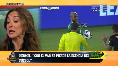 كارما بارسيلو : انتم تعارضوا قنية الفيديو لانها حرمت ريال مدريد من هدفين