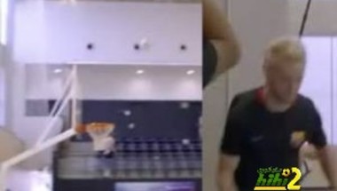 فيديو: راكيتيتش ينتزع صرخات زملاؤه بهدف رائع في كرة السلة