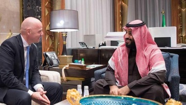 محمد بن سلمان يبحث التعاون الثنائي مع رئيس "الفيفا"