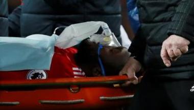 إصابة مروعة للوكاكو خلال مواجهة مانشستر يونايتد وساوثهامبتون