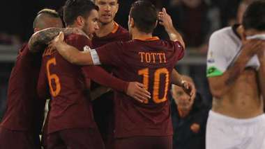 كأس إيطاليا | توتي يُنقذ روما من مفاجآت تشيزينا ويقوده لنصف النهائي