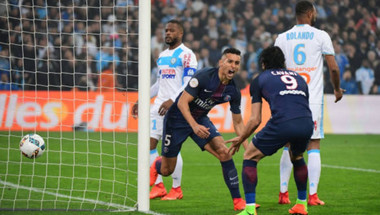 "البياسجي" يكتسح غريمه مرسيليا بخماسية في الدوري الفرنسي