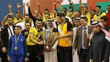 الاهلي البحريني يتوج بلقب البطولة العربية للكرة الطائرة