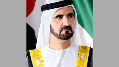 محمد بن راشد يشهد سباق كأس ولي عهد دبي للقدرة في سيح السلم بدبي