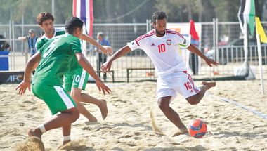 «أبيض الشواطئ» يفتتح كأس آسيا بسداسية نظيفة في شباك العراق