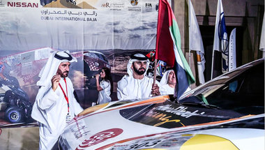 منصور بن محمد يفتتح رسمياً رالي دبي الدولي بحلته الجديدة