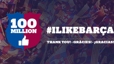 صفحة برشلونة على الفايس بوك تتخطى 100 مليون متابع