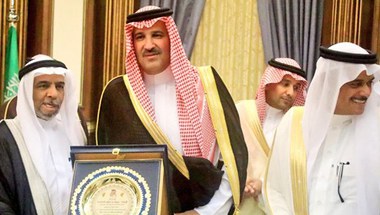 الأمير فيصل بن سلمان يستقبل إدارة نادي أحد الصاعد حديثاً لدوري جميل