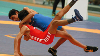 مركز أبوظبي يحرز لقب المصارعة في أولمبياد الضباط