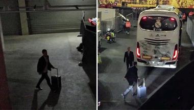#بطل_الشامبيونز.. رودريجيز يغادر ملعب كارديف سريعًا ويتجه إلى حافلة ريال مدريد بمفرده