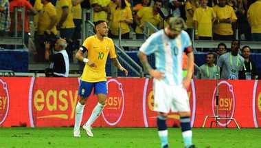 FilGoal | اخبار | مباشر كلاسيكو الأرض - البرازيل (0) الأرجنتين (0) بداية المباراة