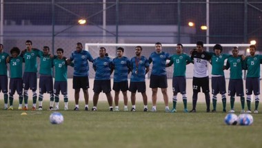 استعداداً لتصفيات كأس آسياالأخضر الشاب يبدأ معسكره في الطائف