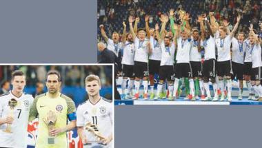 ألمانيا تحقق مكاسب لا تحصى من انتصارها بكأس القارات