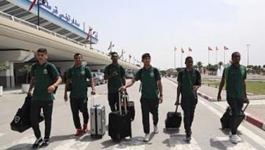منتخب الشباب يصل إلى تونس لإقامة معسكر إعدادي