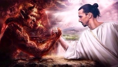 إبراهيموفيتش يتحد مع "الشيطان"