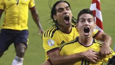 كولومبيا تتسلح للبرازيل بفالكاو وجيمس