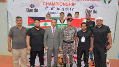 أخضر التايكوندو يحقق 5 ميداليات في افتتاح البطولة الدولية بالأردن