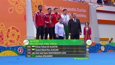 الجيوجيتسو يهدي الإمارات 7 ميداليات في آسيوية عشق آباد
