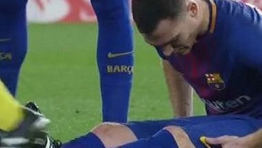 إصابة جديدة لنجم برشلونة خلال مباراة ريال بيتيس