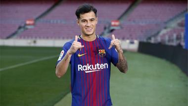 رسميًا.. برشلونة يعلن عن رقم قميص كوتينيو