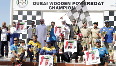 «ناس 10» بطلاً لسباق «شكراً محمد بن زايد» للقوارب الخشبية السريعة