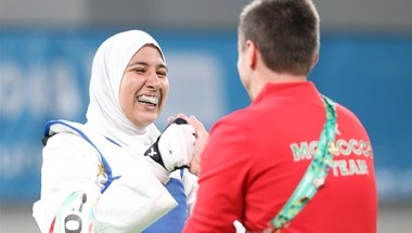 فاطمة الزهراء أبو فرس تحرز ذهبية التايكوندو في أولمبياد الشباب